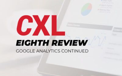 CXL Conversion Optimization Minidegree – My Eighth Review
