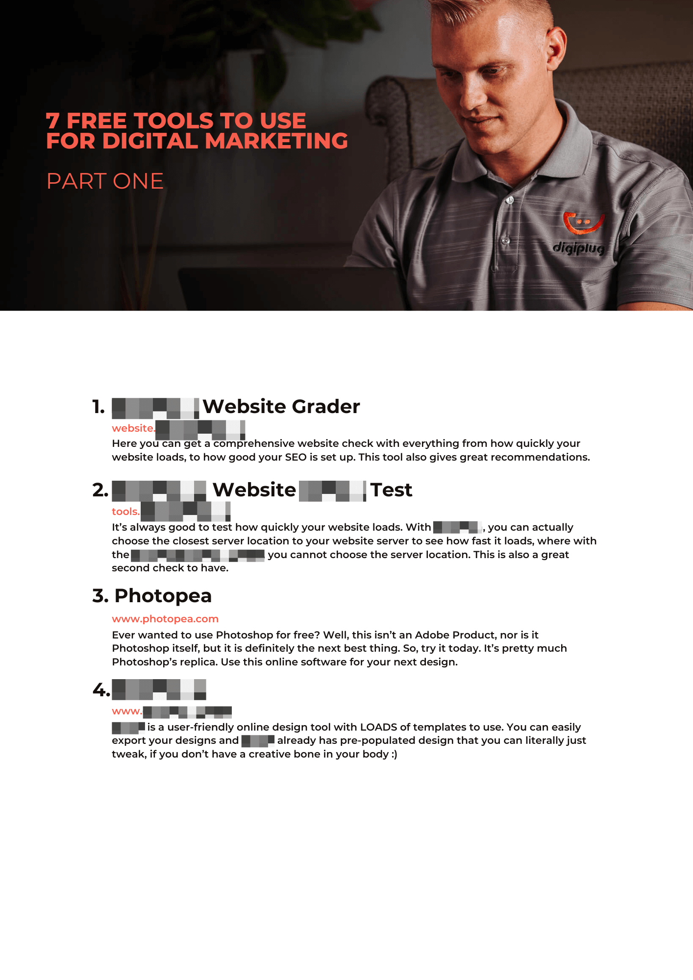 7 free tools TO use for digital marketing