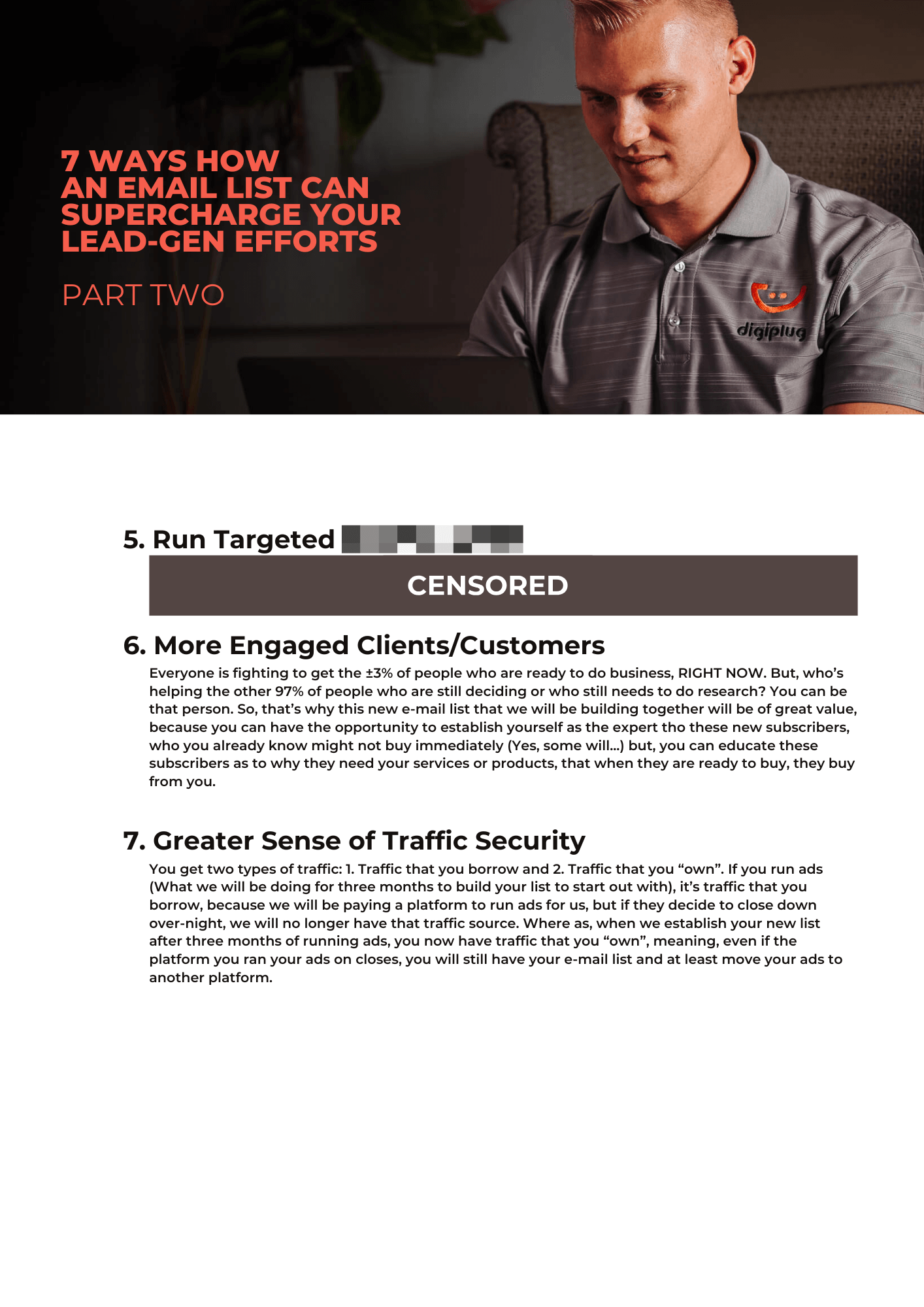 7 ways how an email list can supercharge your lead-gen efforts part two second image